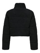 Kurze Teddyjacke "gldSANDRA" in schwarz