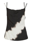 Top "gldVALENTINA" in schwarz/weiß