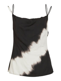 Top "gldVALENTINA" in schwarz/weiß