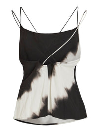 Top "gldVALENTINA" in schwarz/weiß