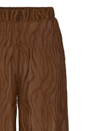Weite Hose "gldABRA" in braun