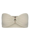 Bandeau Top "gldAGNES" in weiß