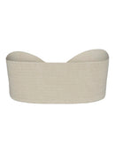 Bandeau Top "gldAGNES" in weiß