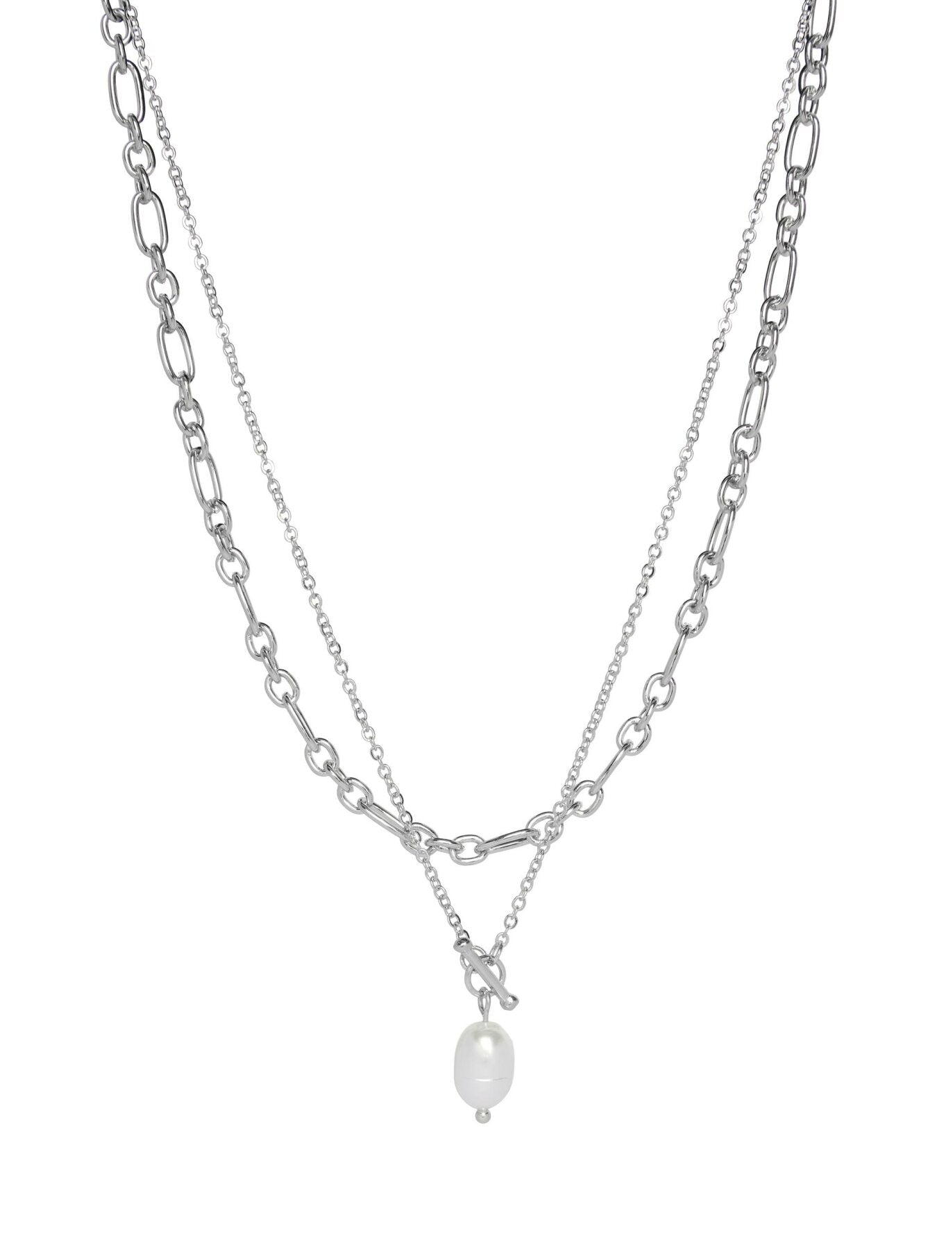 Halskette "gldBEDELLA" Silver Colour MOP