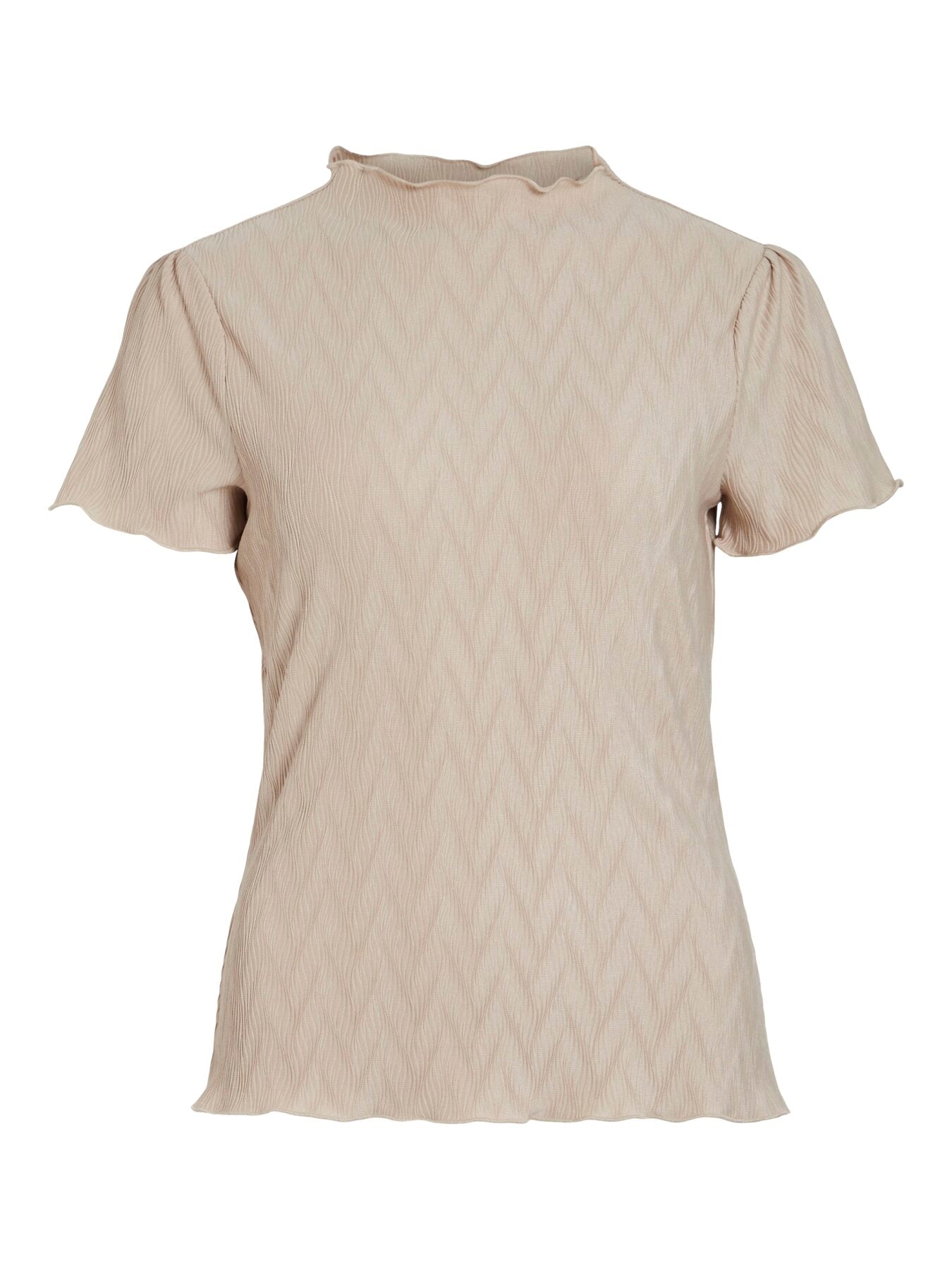 T-Shirt "gldPLISEA" in Feather Gray