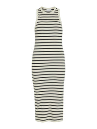 Midi Dress "gldLIBENA" in weiß/schwarz