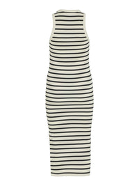 Midi Dress "gldLIBENA" in weiß/schwarz