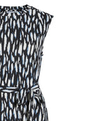 Midi Dress "gldPEFFILOU" in black beauty