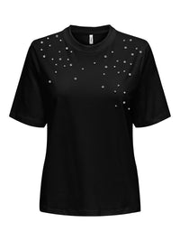 T-Shirt "gldJULIA" in Black