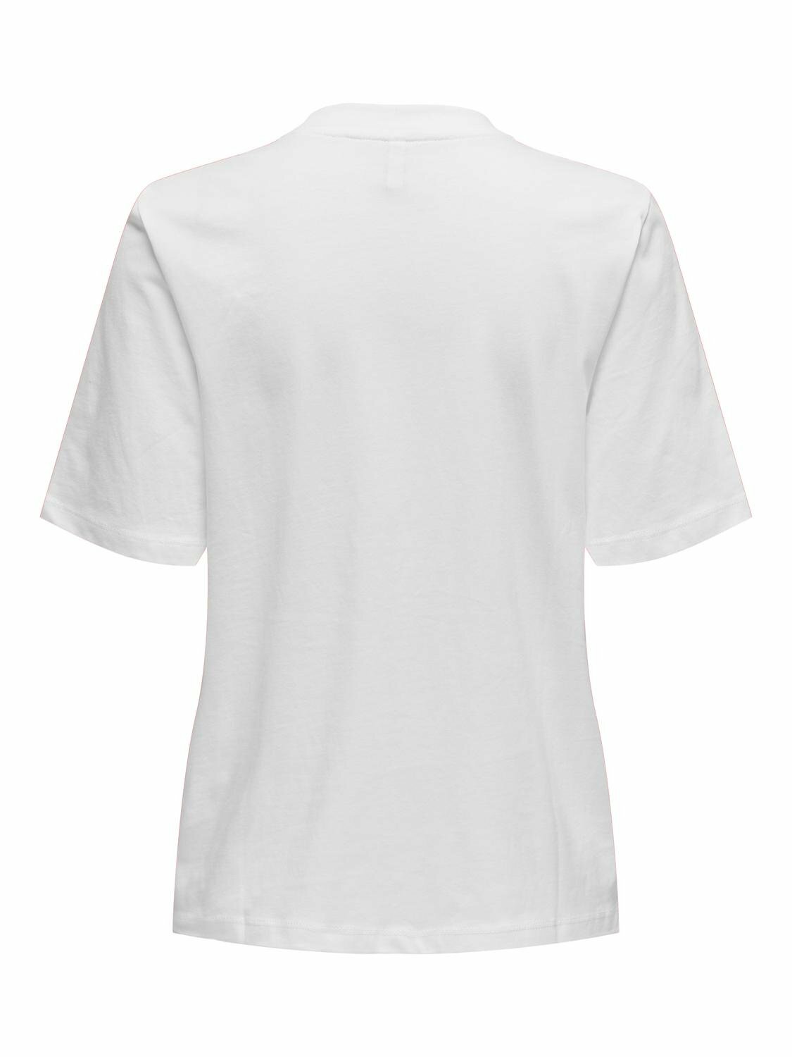 T-Shirt "gldJULIA" in Bright White