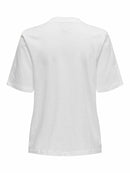 T-Shirt "gldJULIA" in Bright White