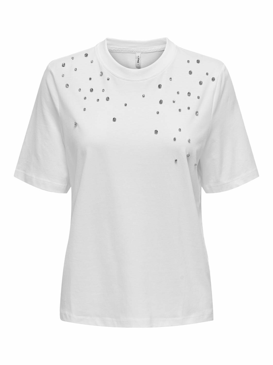 T-Shirt "gldJULIA" in Bright White