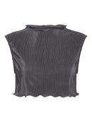 Cropped Top "gldNISHE" in Magnet