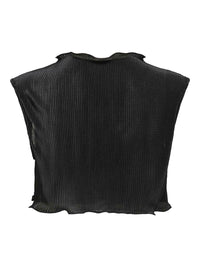 Cropped Top "gldNISHE" in Black