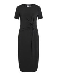 Midikleid "gldPATRIKA" in schwarz