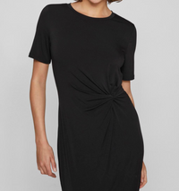 Midikleid "gldPATRIKA" in schwarz