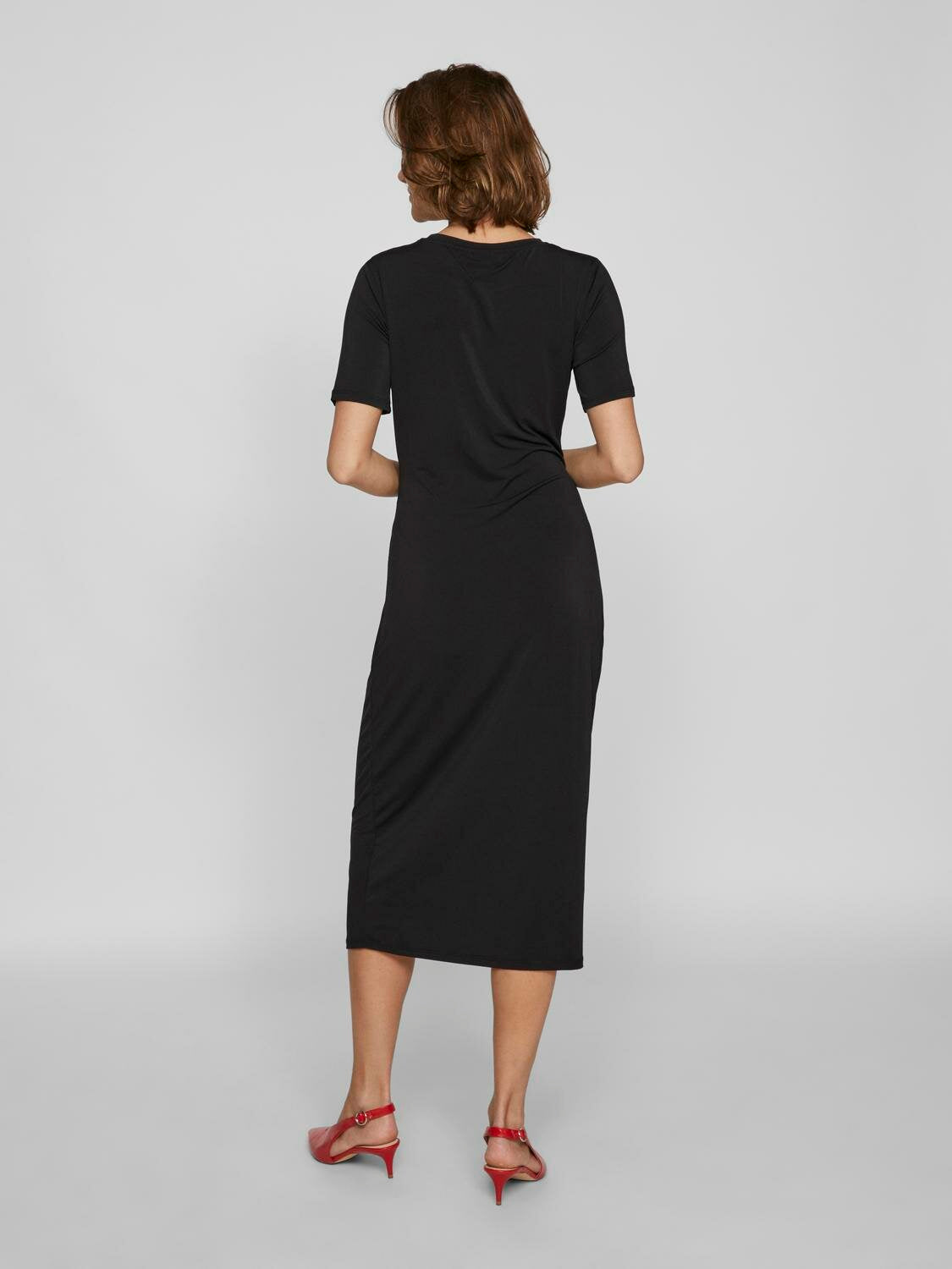 Midikleid "gldPATRIKA" in schwarz