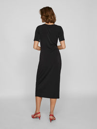 Midikleid "gldPATRIKA" in schwarz