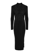 Langes plissiertes Kleid "gldOLINDA"