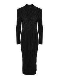 Langes plissiertes Kleid "gldOLINDA"