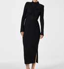 Langes plissiertes Kleid "gldOLINDA"
