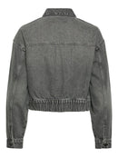 Jeansjacke "gldNYNNE" in grey denim