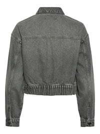 Jeansjacke "gldNYNNE" in grey denim