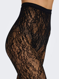 Strumpfhose "gldESTA" in schwarz