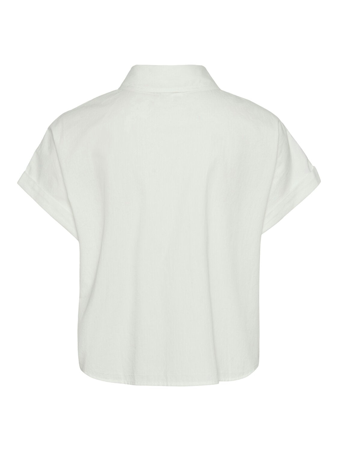 Kurze Bluse "gldLEE" in weiß