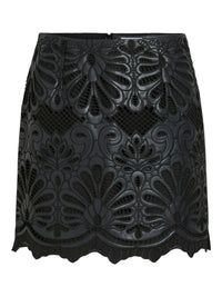 Lederrock "gldPAZ" aus recyceltem Polyester