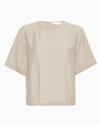 Edles Shirt "gldAUDIA" mit ECO-Viskose in beige