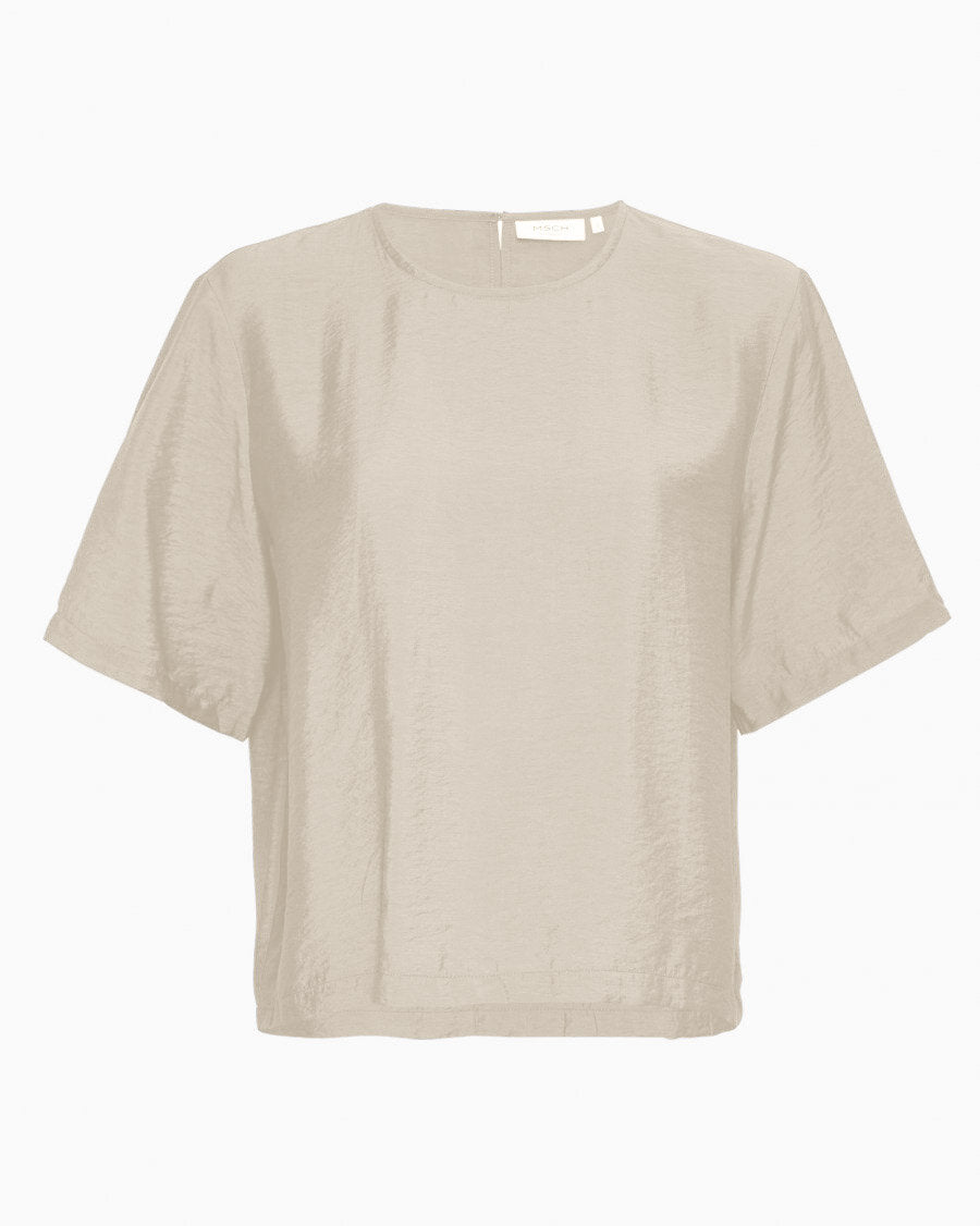 Edles Shirt "gldAUDIA" mit ECO-Viskose in beige