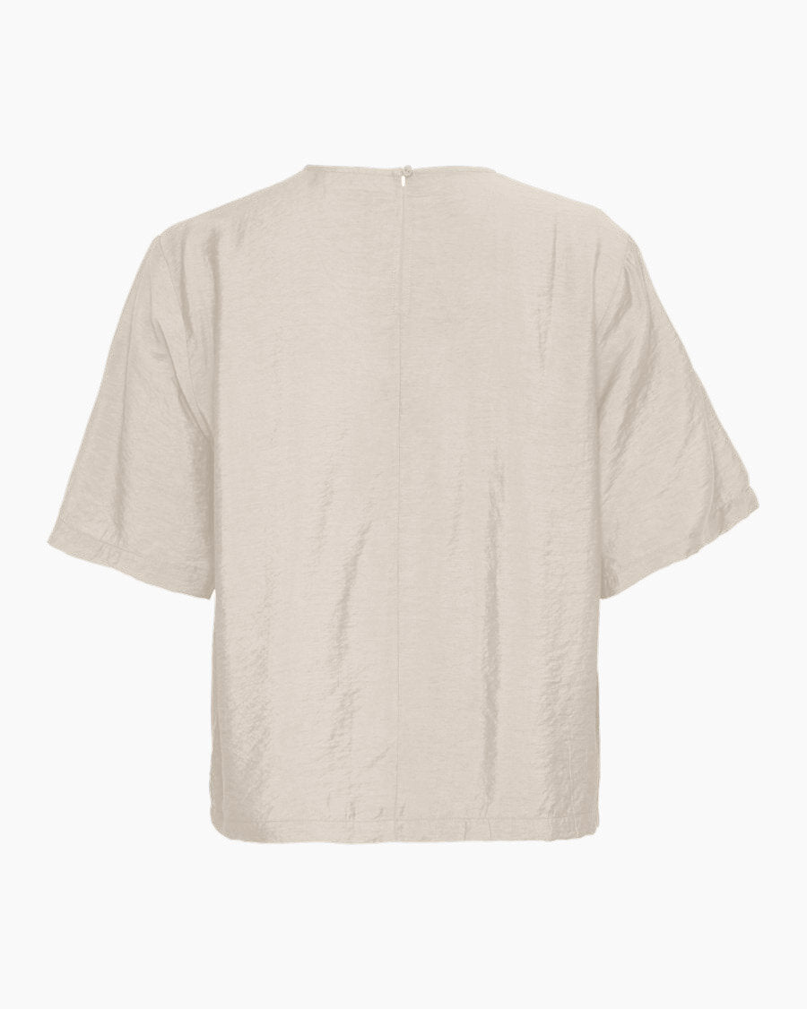 Edles Shirt "gldAUDIA" mit ECO-Viskose in beige