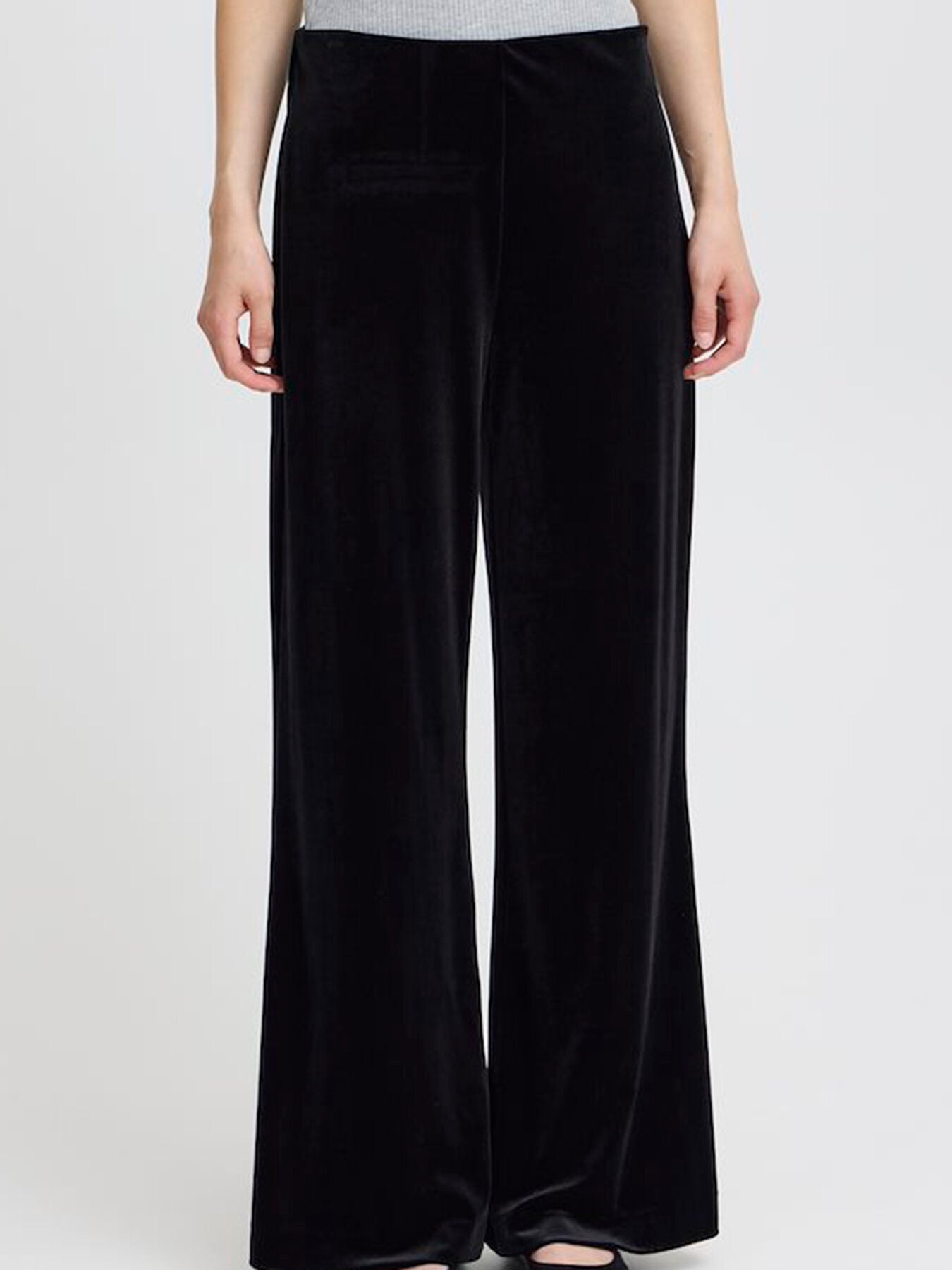 Hose "gldVELVETTY" in Samtoptik