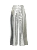 Metallic Hose "gldKATE" in silber