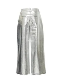 Metallic Hose "gldKATE" in silber
