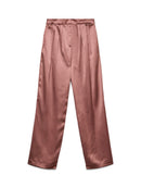 Braune Satinhose "gldSESIL"