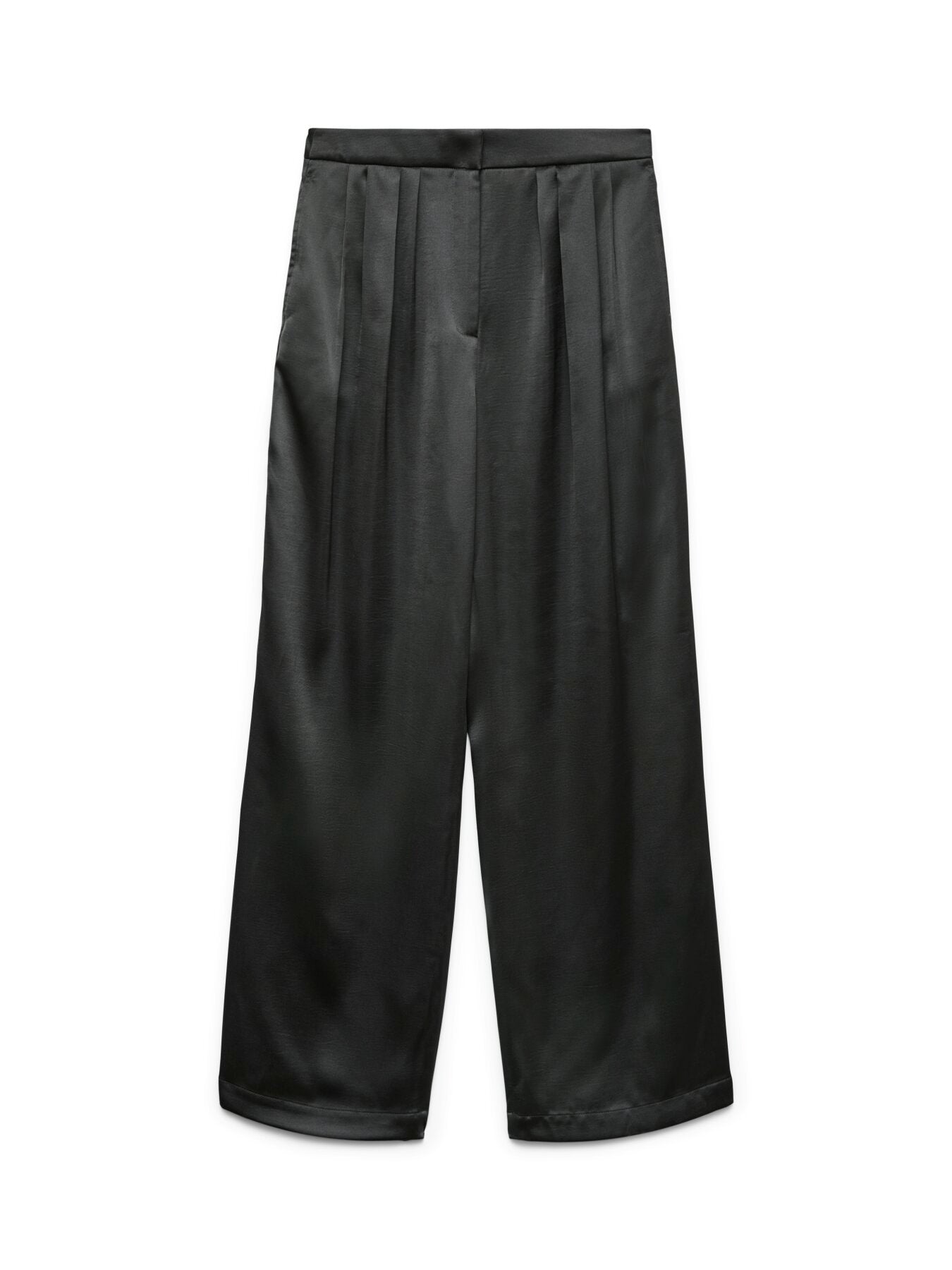 Schwarze Satinhose "gldSESIL"