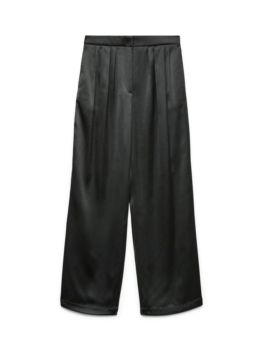 Schwarze Satinhose "gldSESIL"