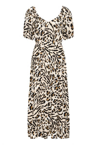 Langes Kleid "gldMARRAKECH" aus LivaEco Viscose