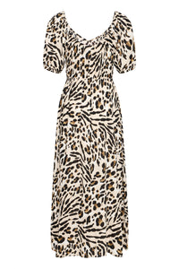 Langes Kleid "gldMARRAKECH" aus LivaEco Viscose
