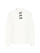 Bluse "gldHANNAH" in Cloud Dancer
