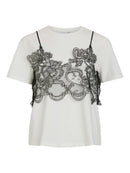 T-Shirt "gldRADA" in weiß