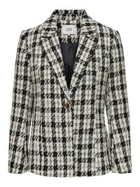 Blazer "gldVIOLA" mit Karomuster