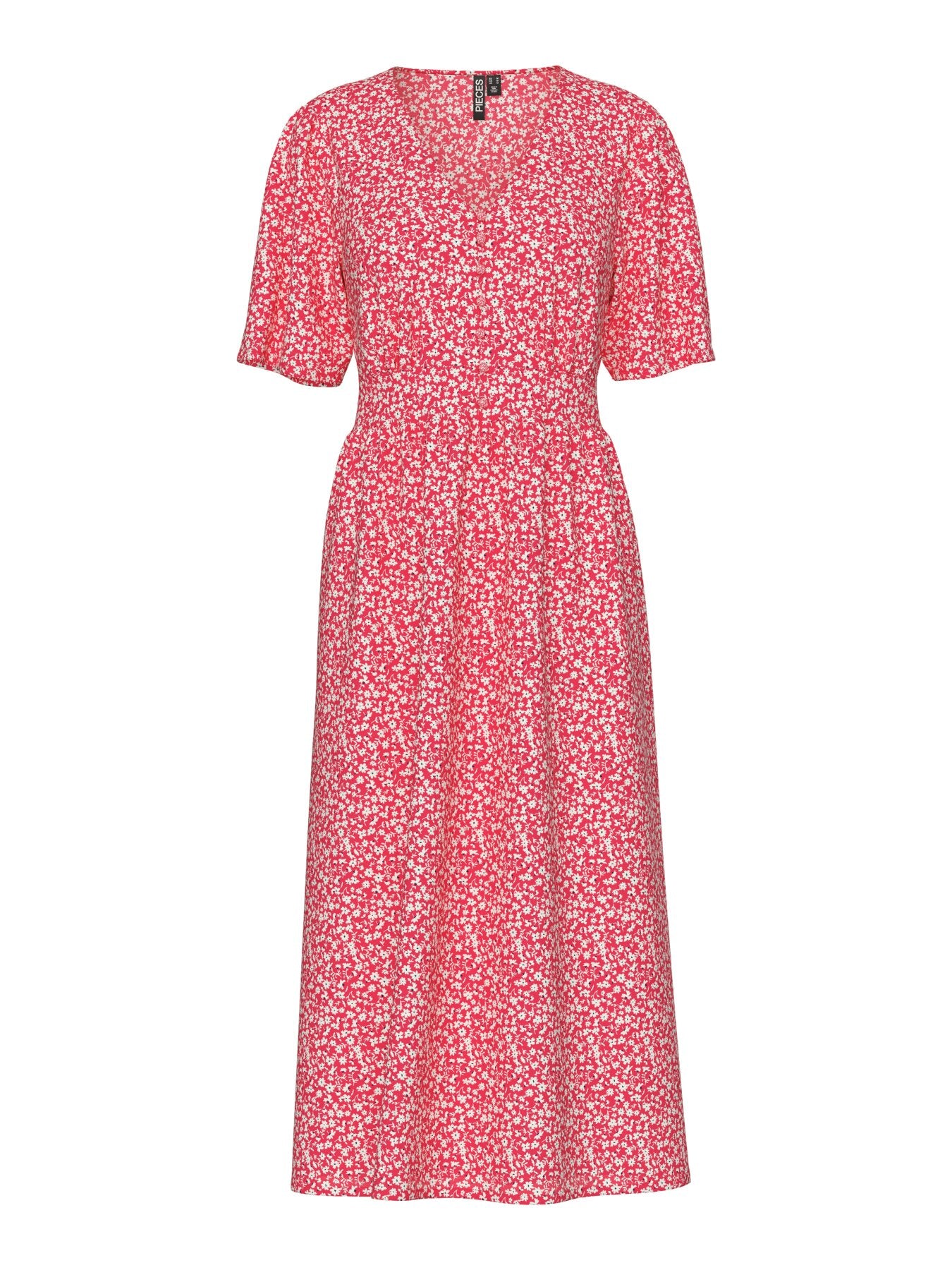Pinkes Midi Dress "gldTALA" aus Lenzing Ecovero Viscose