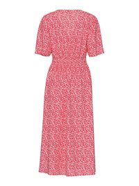 Pinkes Midi Dress "gldTALA" aus Lenzing Ecovero Viscose