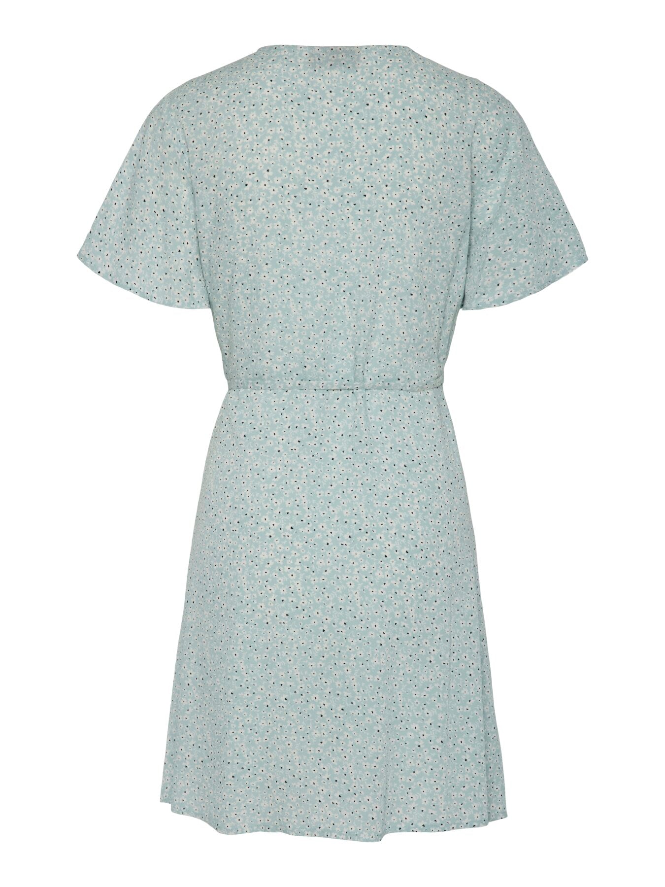 Hellblaues Wickelkleid "gldTALA" aus Viskose
