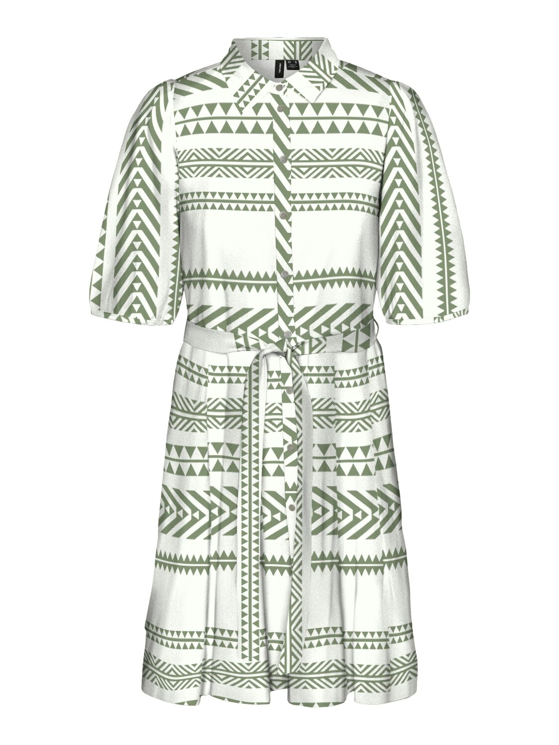 Kurzes Kleid "gldDICTHE" aus Bio-Baumwolle