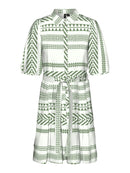 Kurzes Kleid "gldDICTHE" aus Bio-Baumwolle