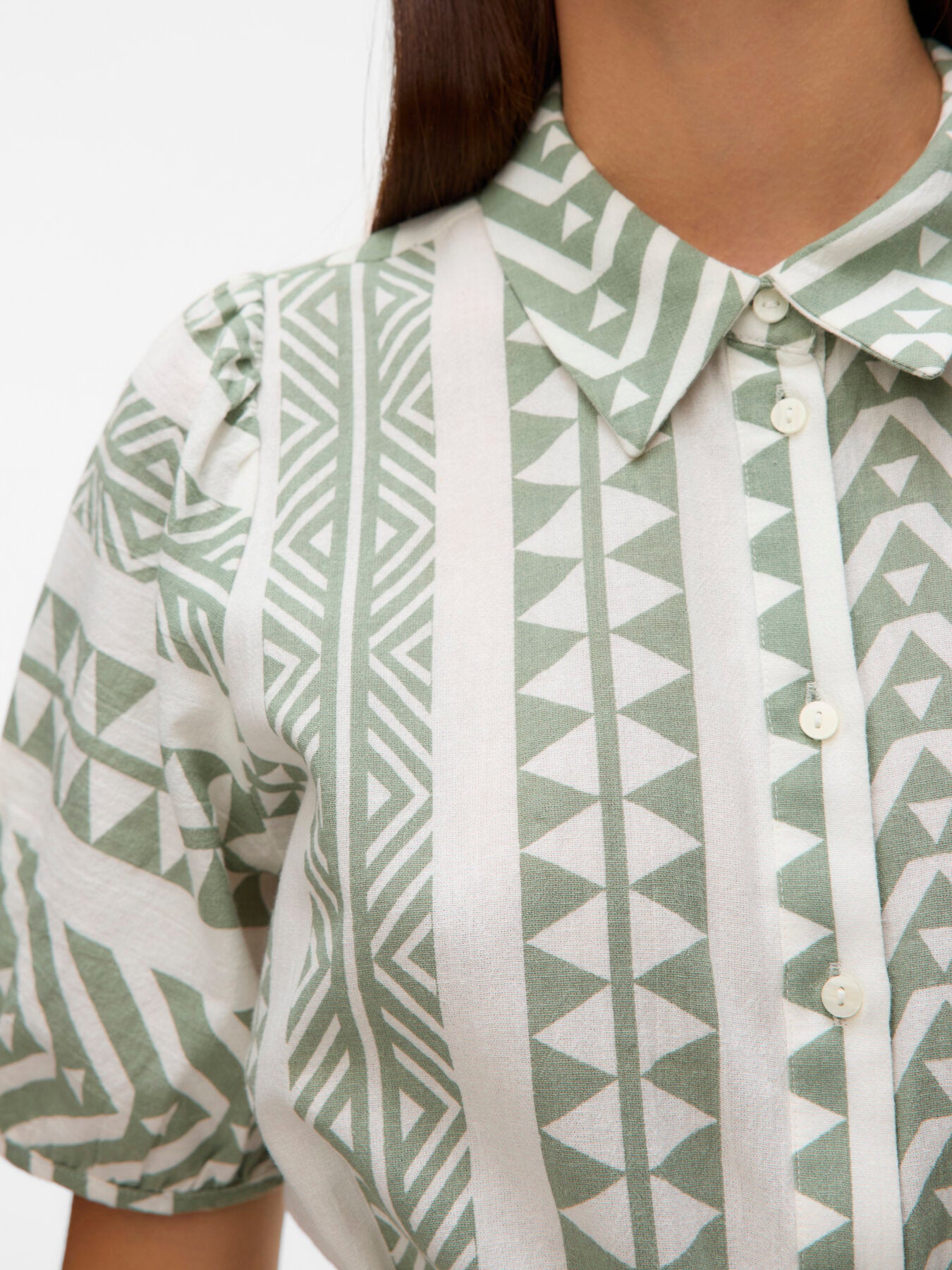Kurzes Kleid "gldDICTHE" aus Bio-Baumwolle